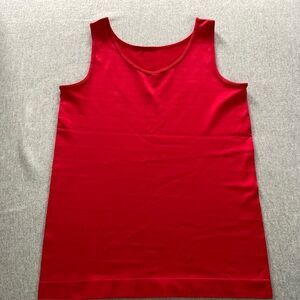 Chicos Red Tank XS/S Reversible Seamless